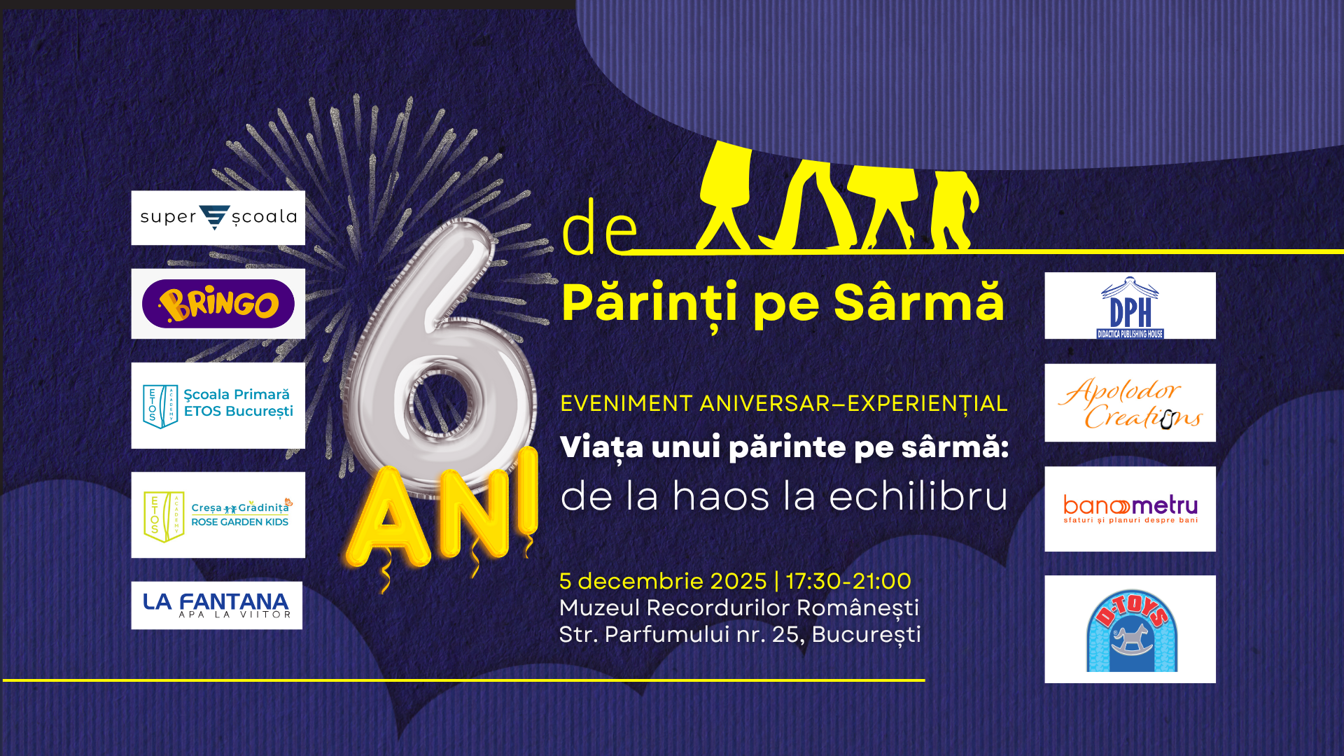 6 ani de părinți pe sârmă